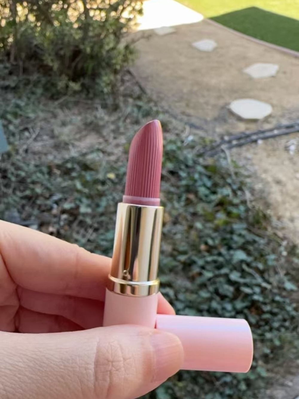 Title: Estée Lauder Pure Color Hi-Lustre Lipstick - 221 Pink Parfait fullsize